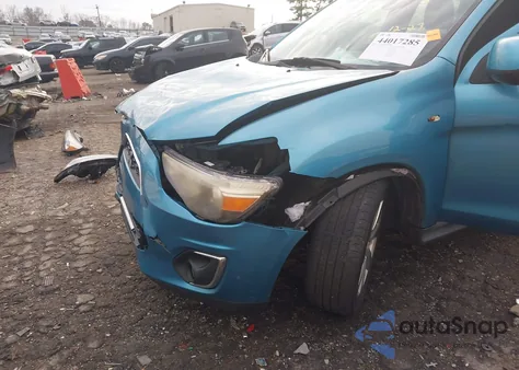 2014 Mitsubishi Outlander Sport Es z USA, uszkodzony, nr VIN 4A4AP3AU7EE030523